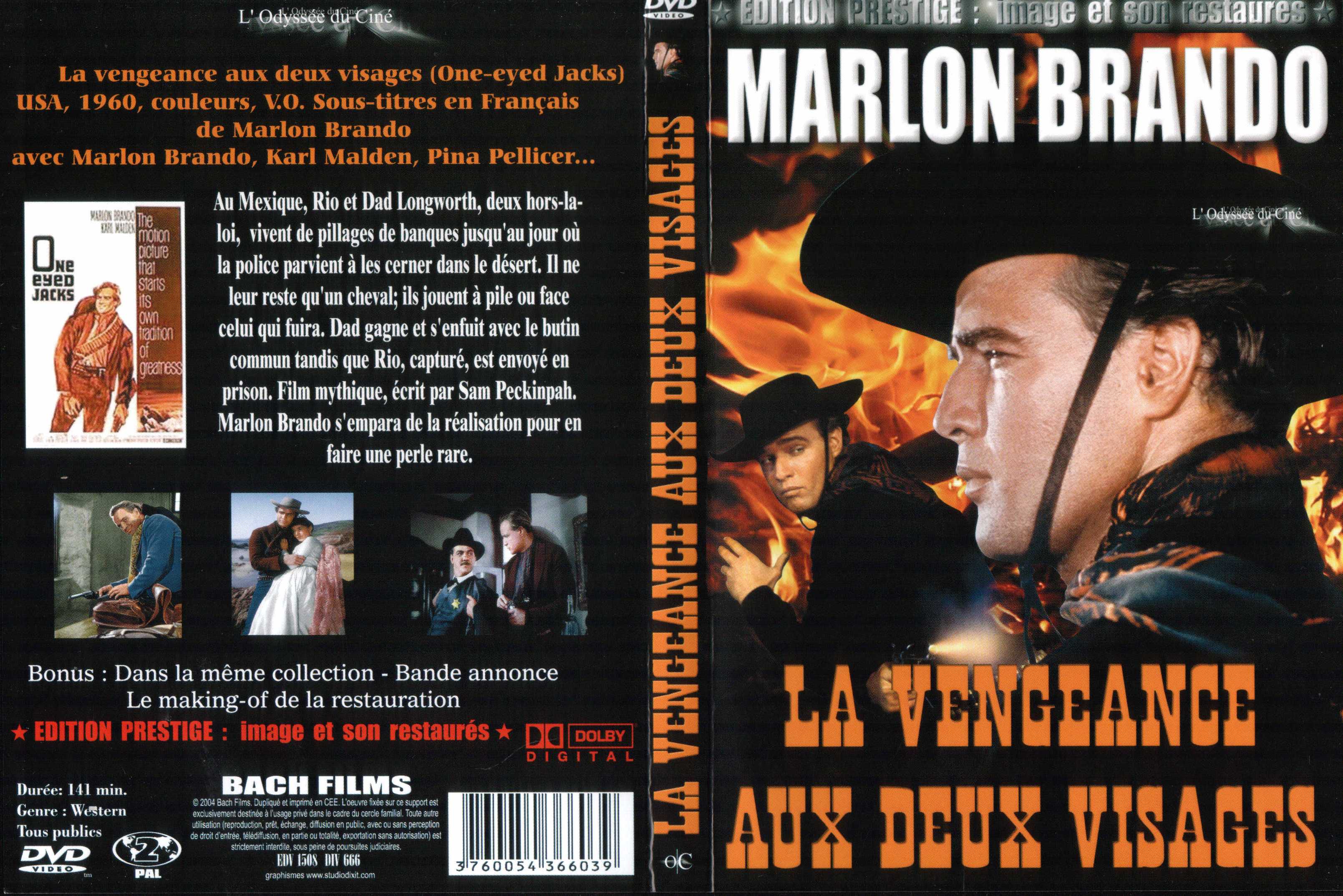 Jaquette DVD La vengeance aux deux visages