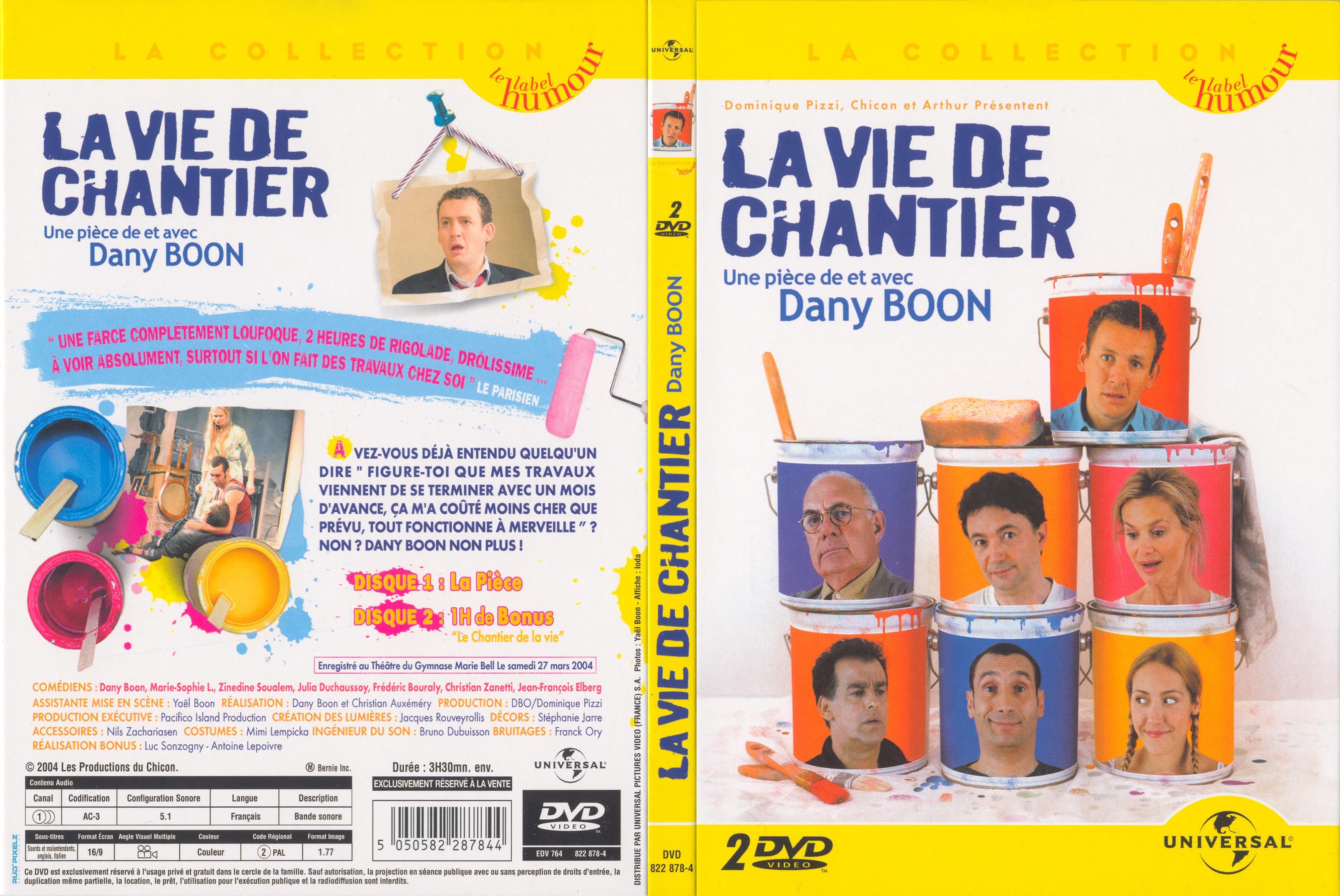 Jaquette DVD La vie de chantier