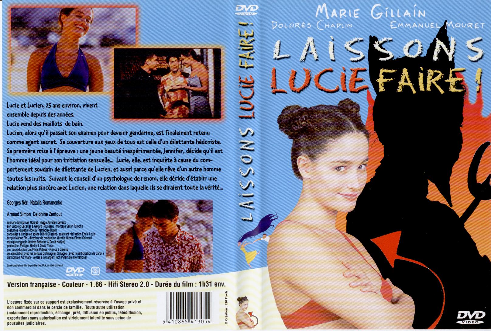 Jaquette DVD Laissons Lucie faire