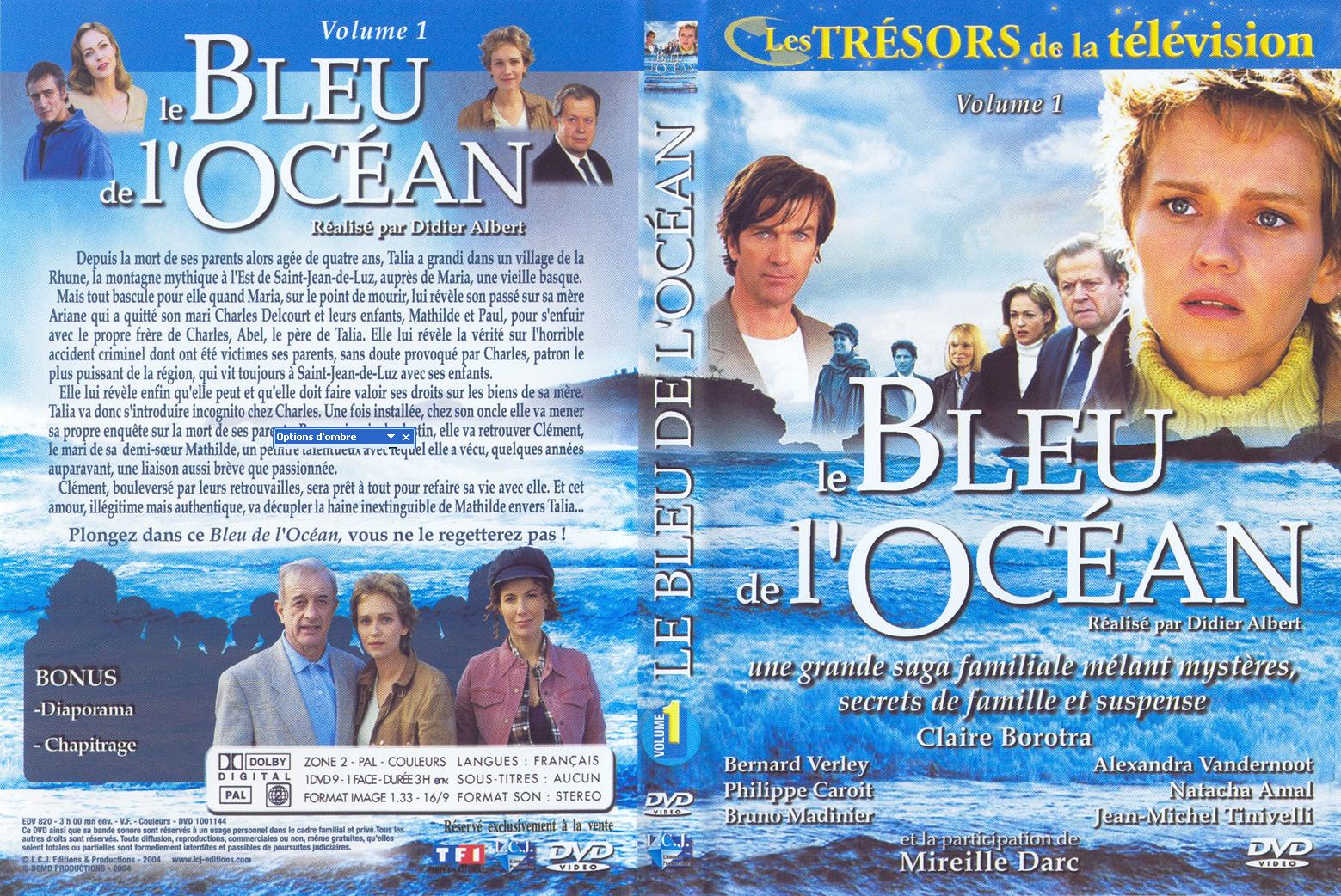 Jaquette DVD Le bleu de l