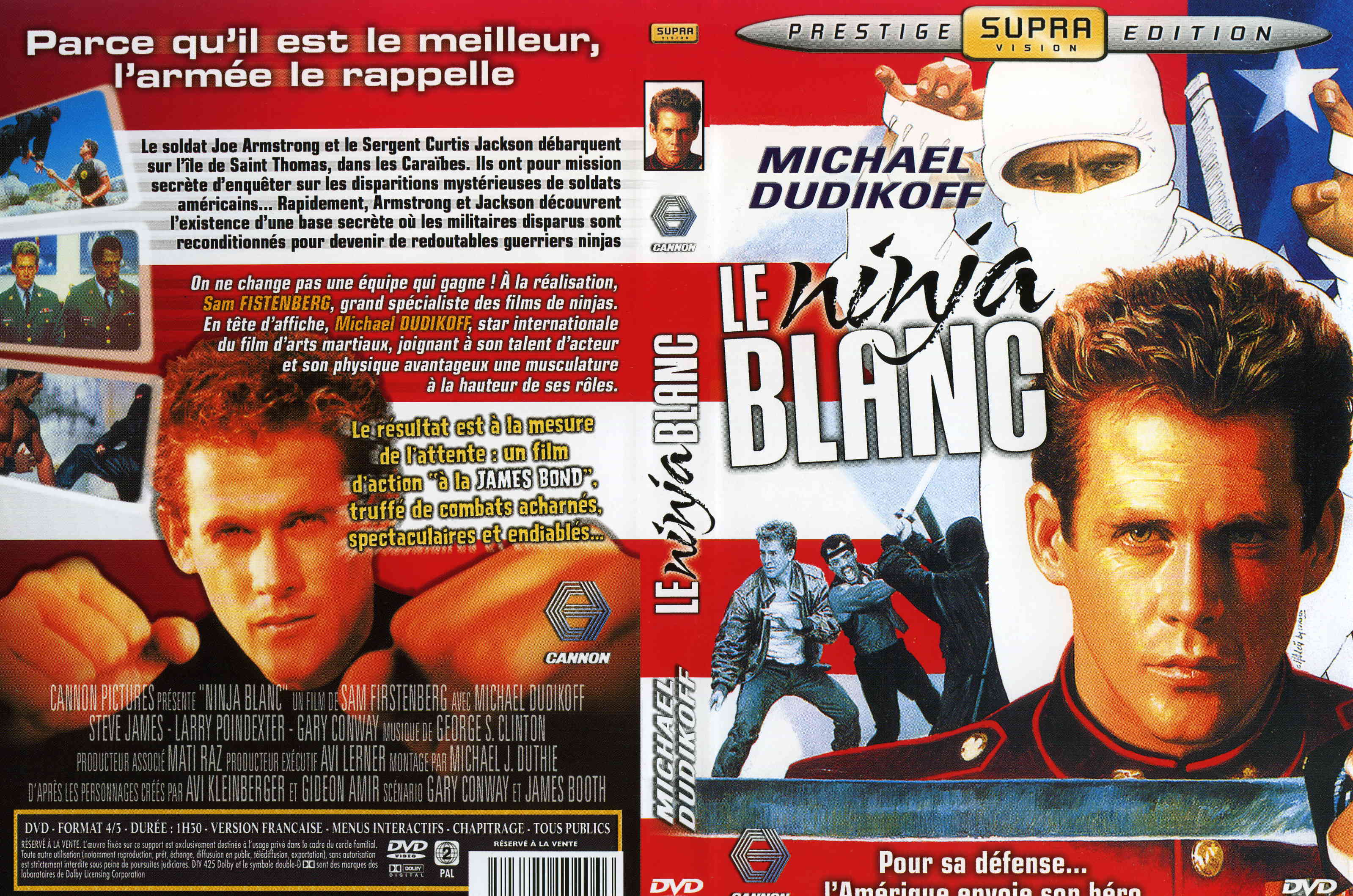 Jaquette DVD Le ninja blanc