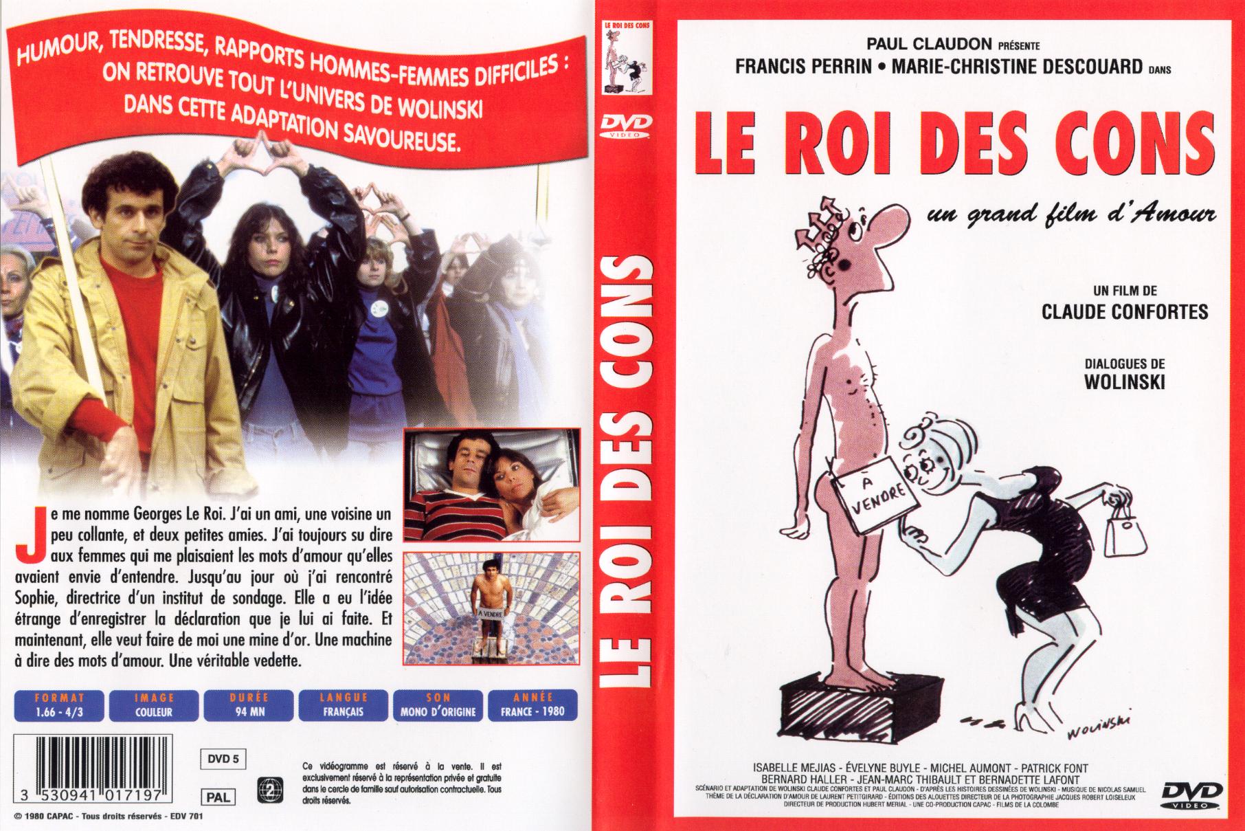 Jaquette DVD Le roi des cons