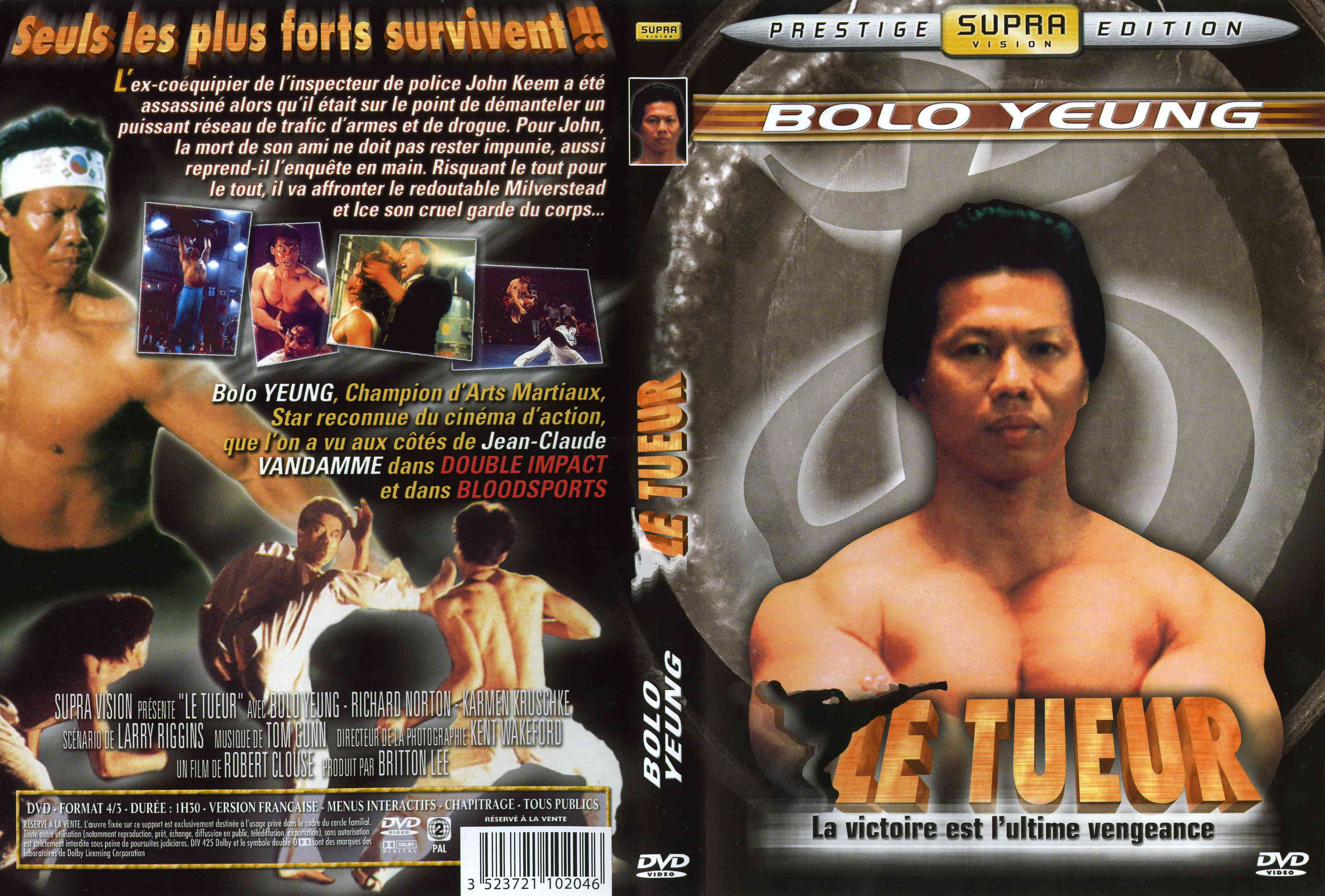 Jaquette DVD Le tueur