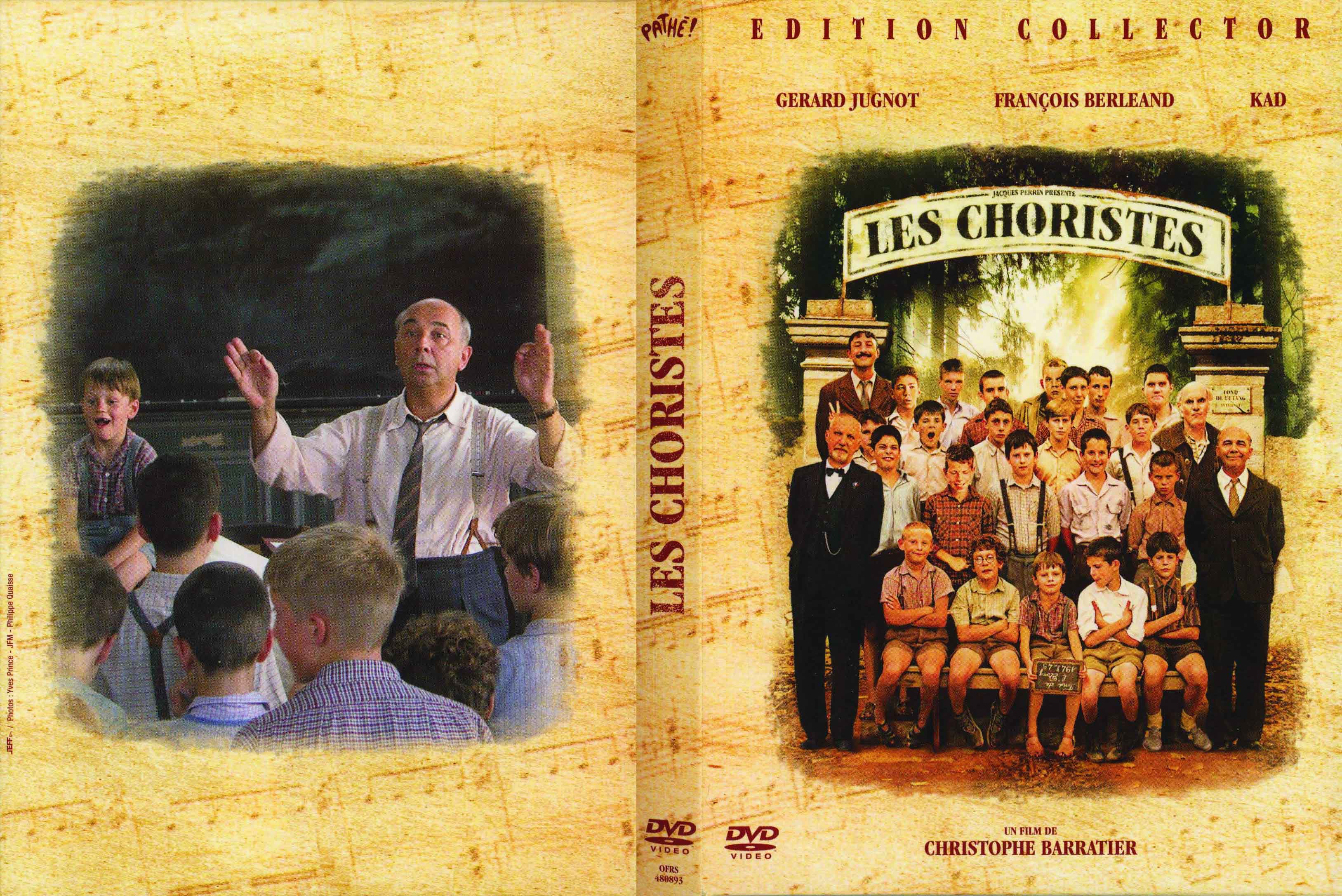 Jaquette DVD de Les choristes - Cinéma Passion