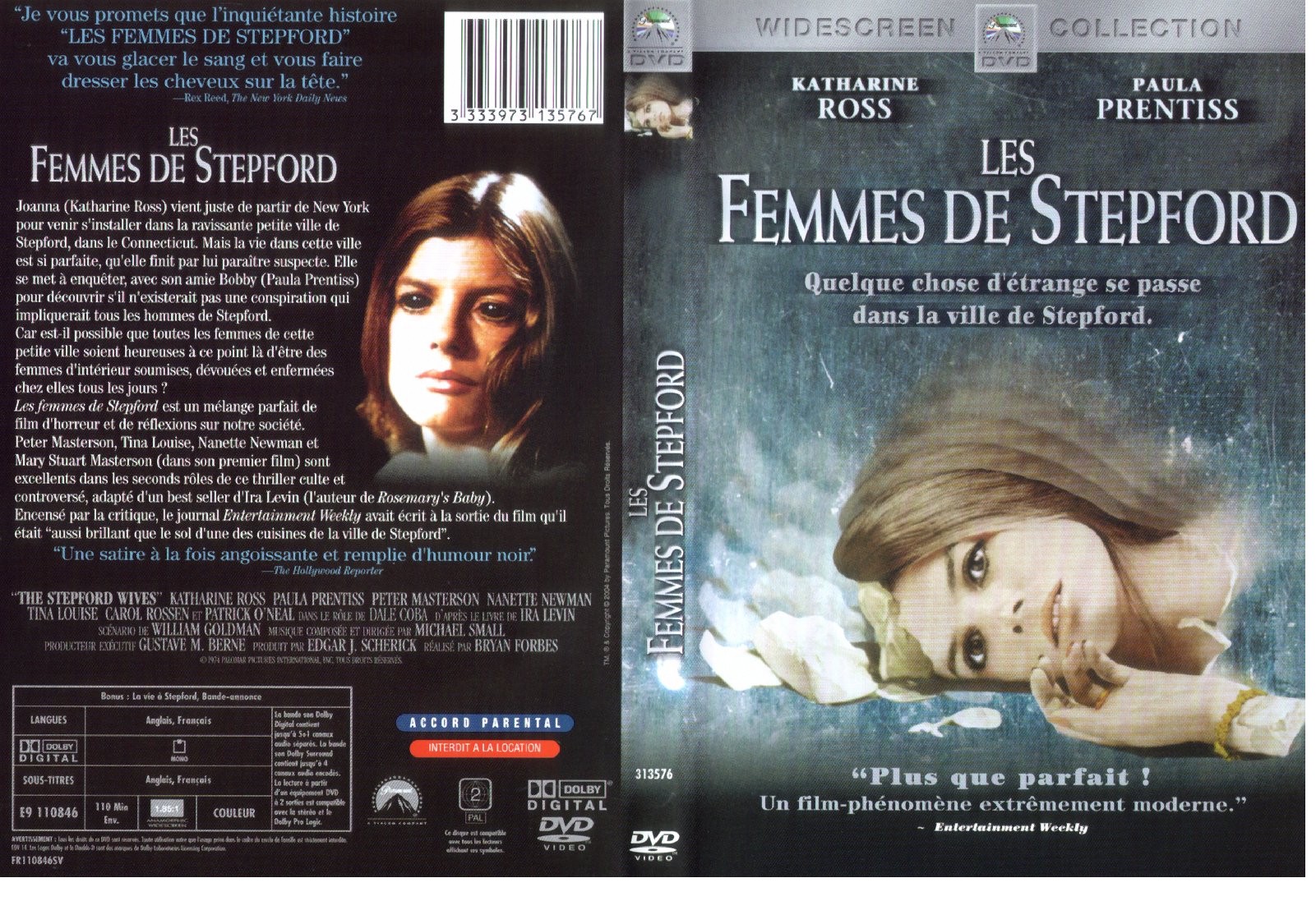 Jaquette DVD Les femmes de stepford