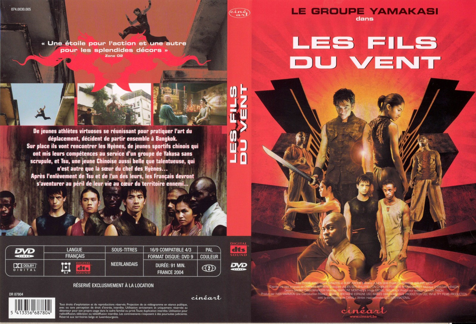 Jaquette DVD Les fils du vent