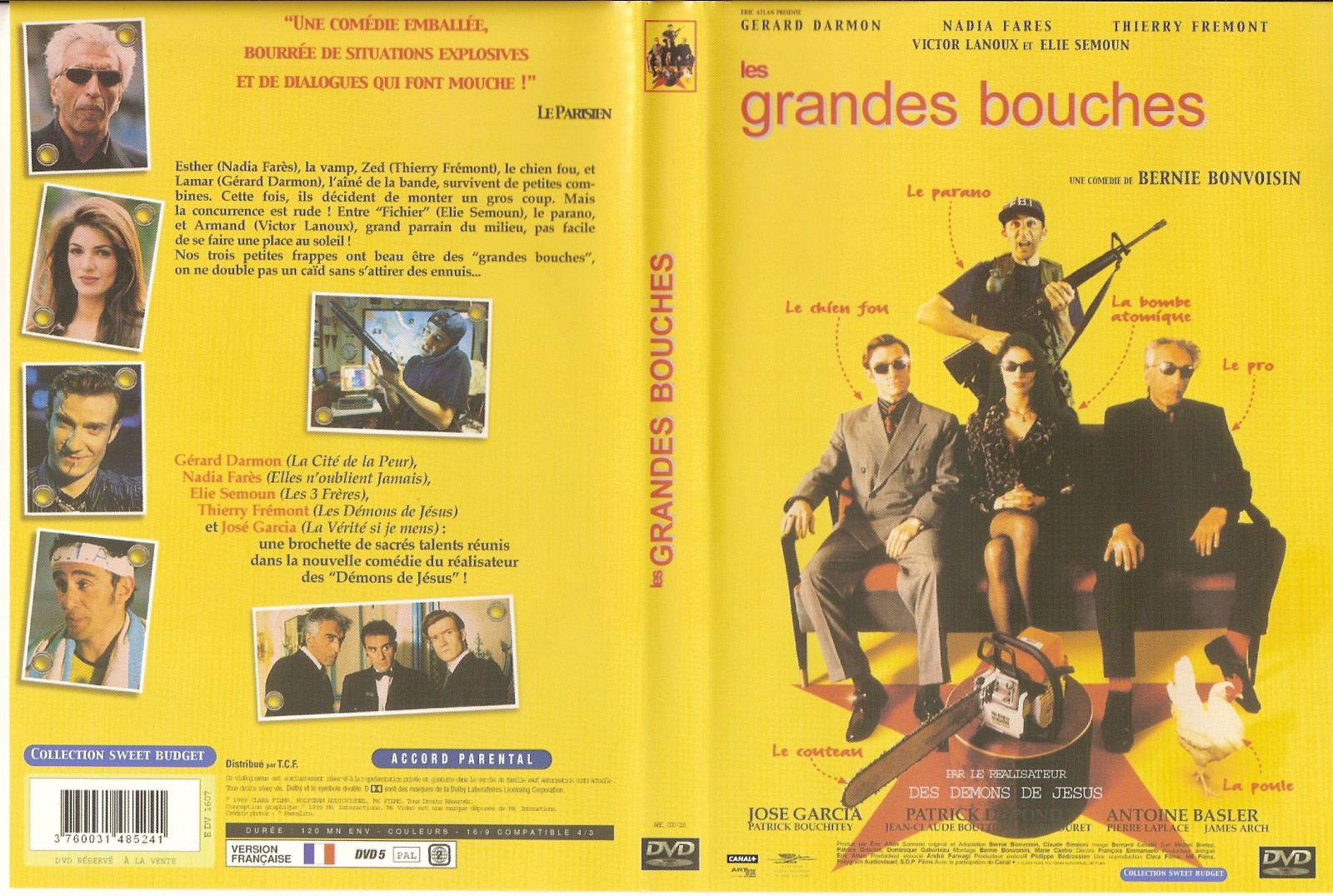 Jaquette DVD Les grandes bouches