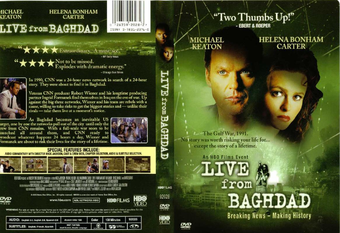 Jaquette DVD Live from Baghdad