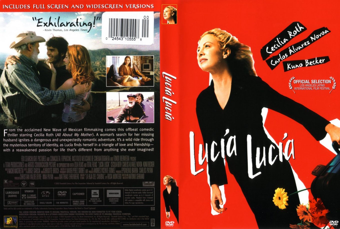 Jaquette DVD Lucia Lucia Zone 1