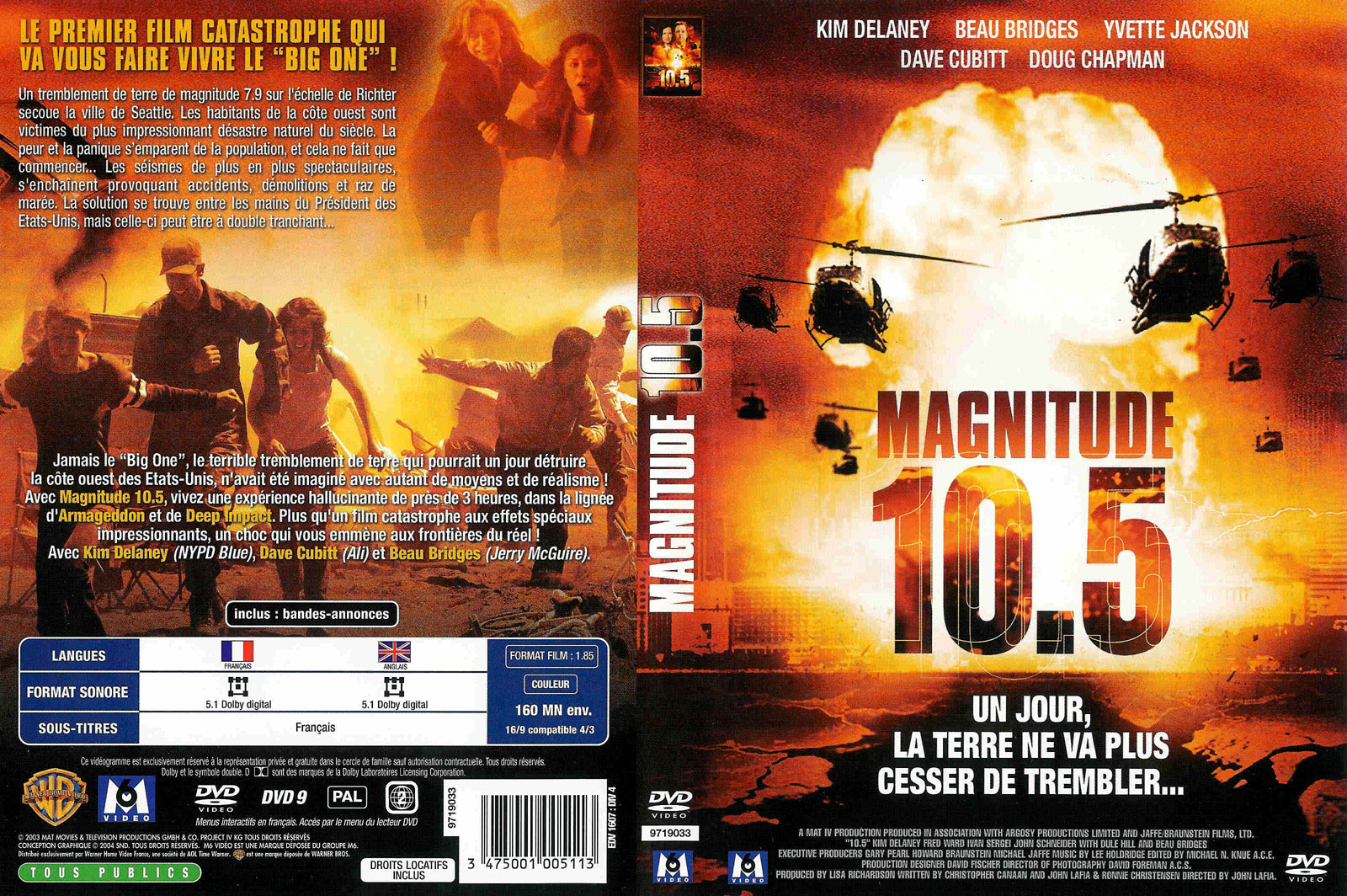 Jaquette DVD Magnitude 10 5