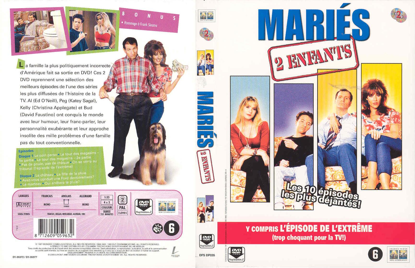 Jaquette DVD Maris deux enfants les 10 pisodes les plus djants