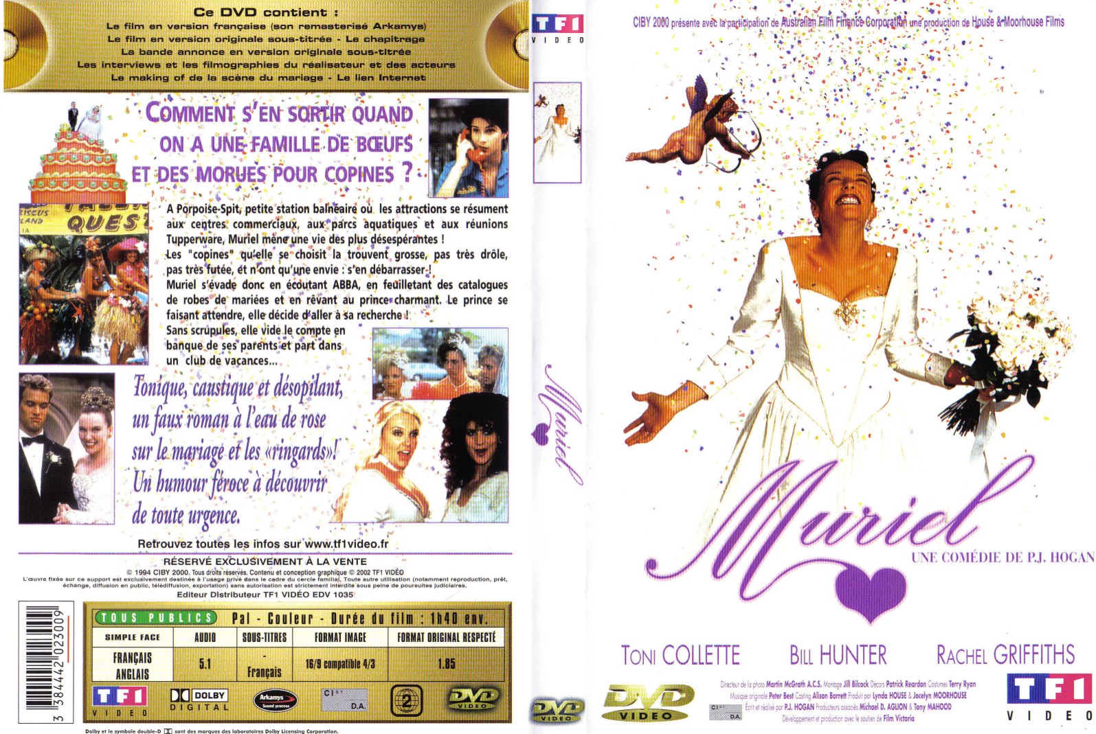 Jaquette DVD Muriel