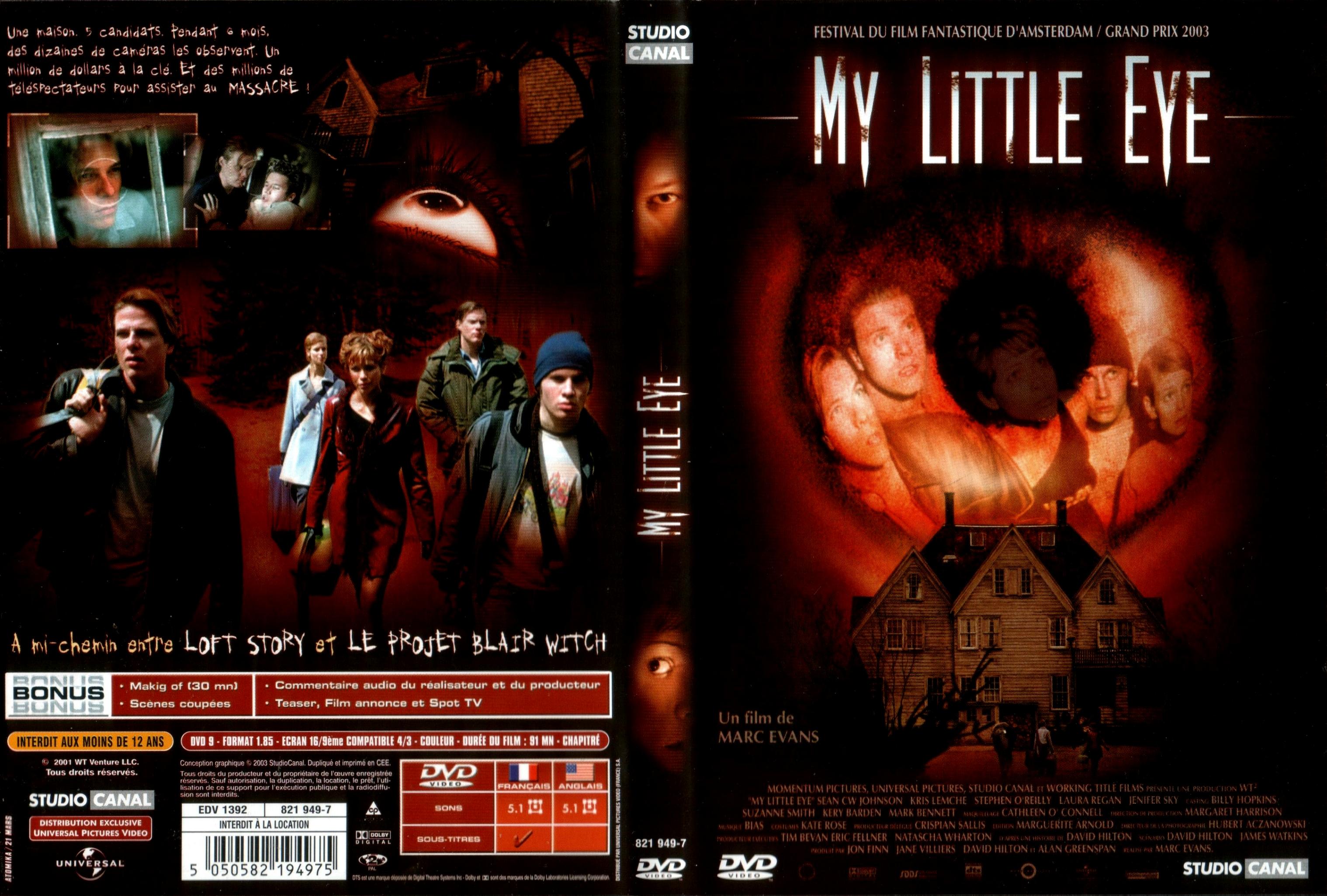 Jaquette DVD My little eye