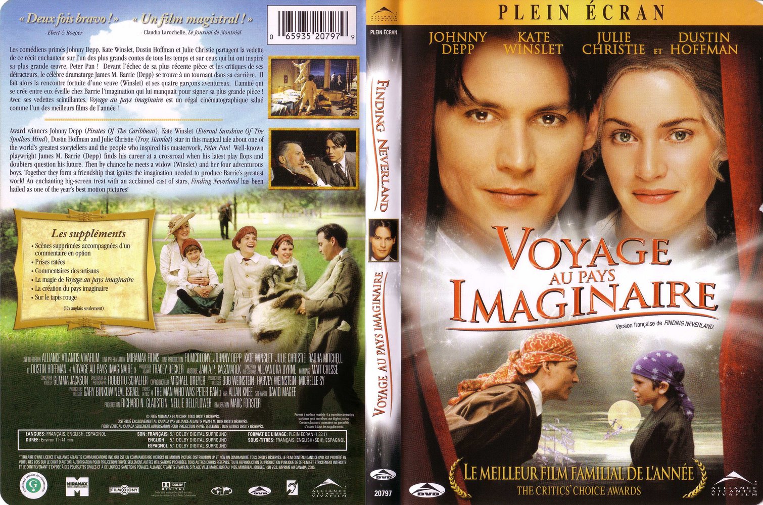 Jaquette DVD Voyage au pays imaginaire