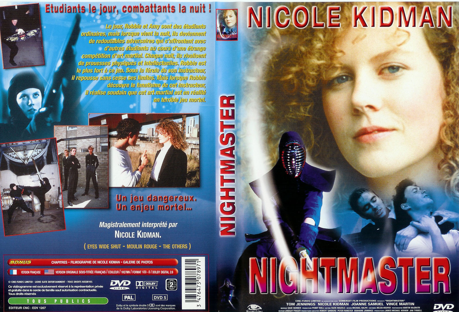Jaquette DVD Nightmaster