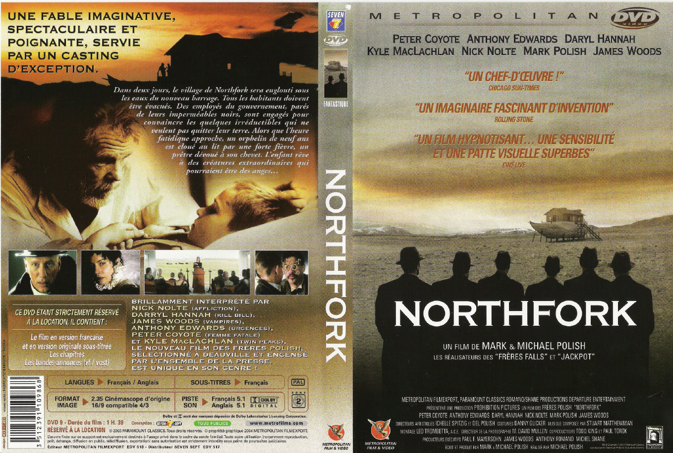 Jaquette DVD Northfork