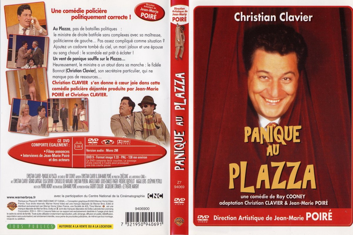 Jaquette DVD Panique au plazza