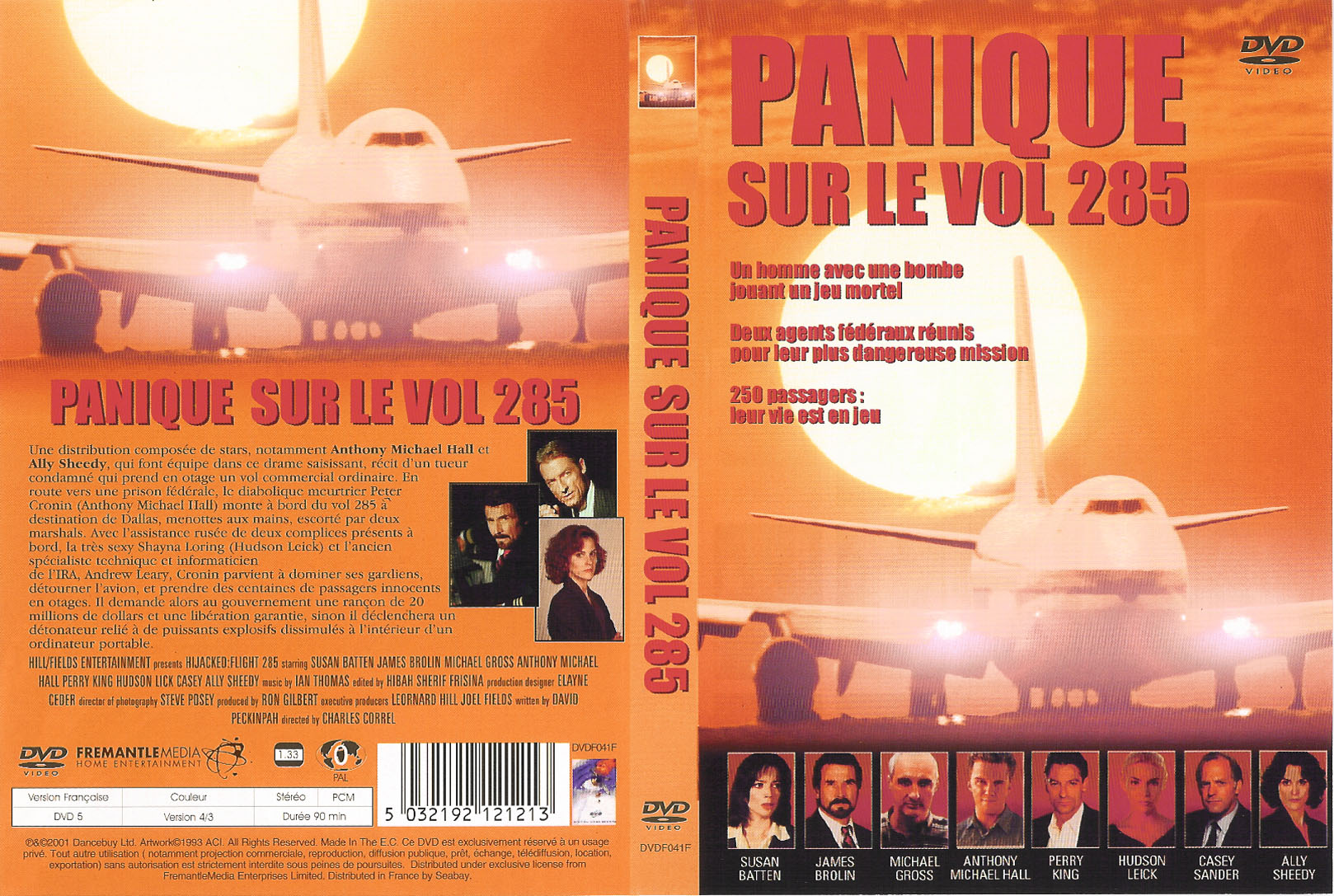 Jaquette DVD Panique sur le vol 285