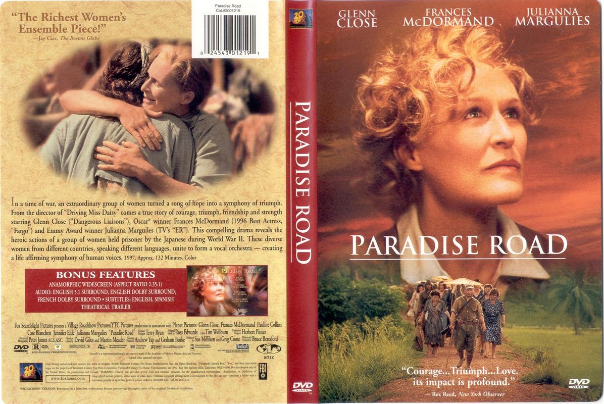 Jaquette DVD Paradise Road Zone 1