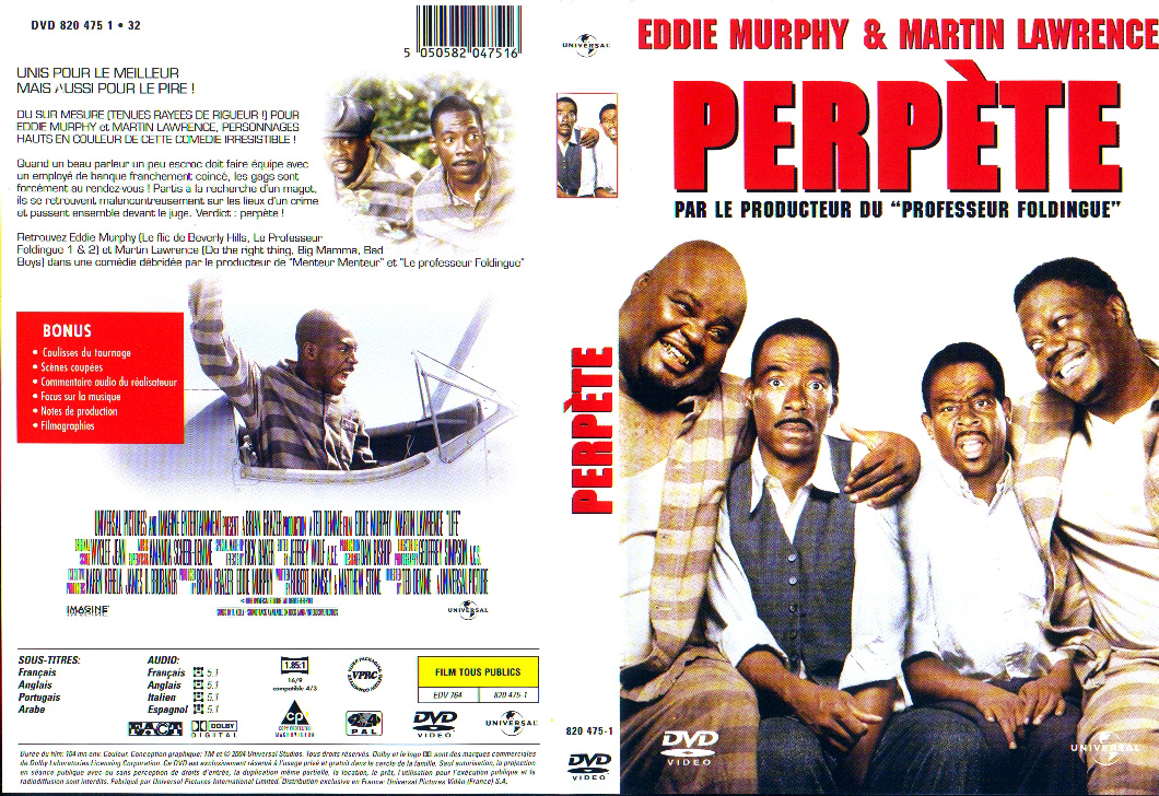 Jaquette DVD Perpete