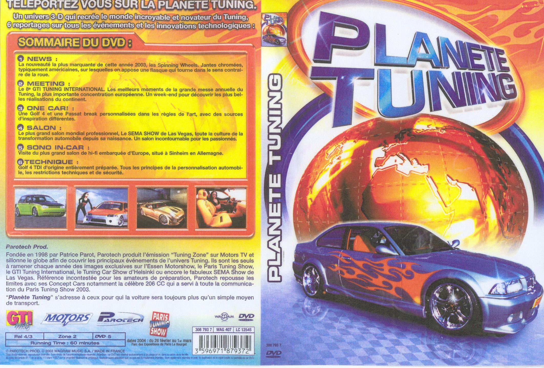 Jaquette DVD Planete tunning