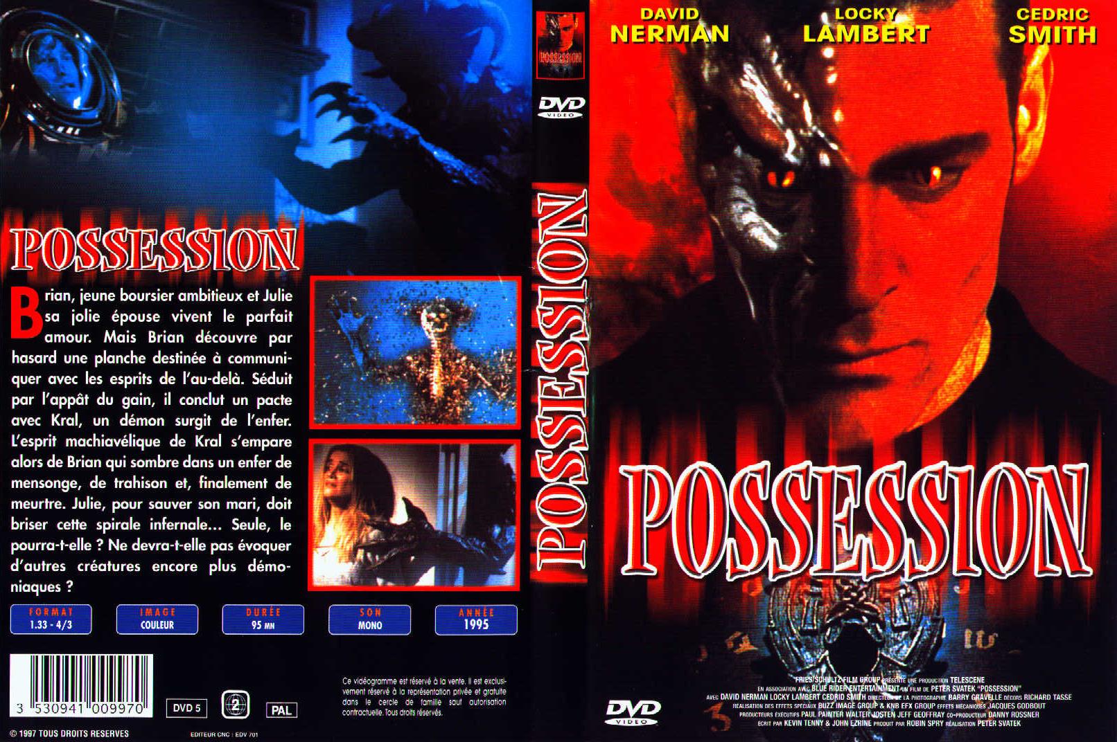 Jaquette DVD Possession (1995)