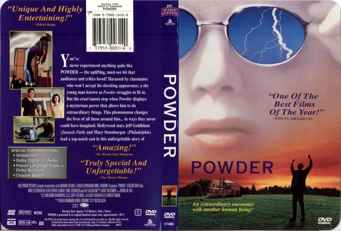 Jaquette DVD Powder Zone 1