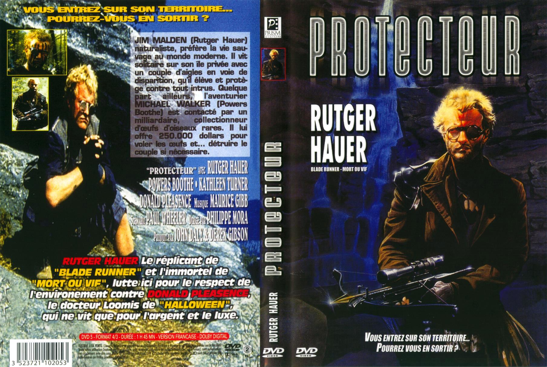 Jaquette DVD Protecteur