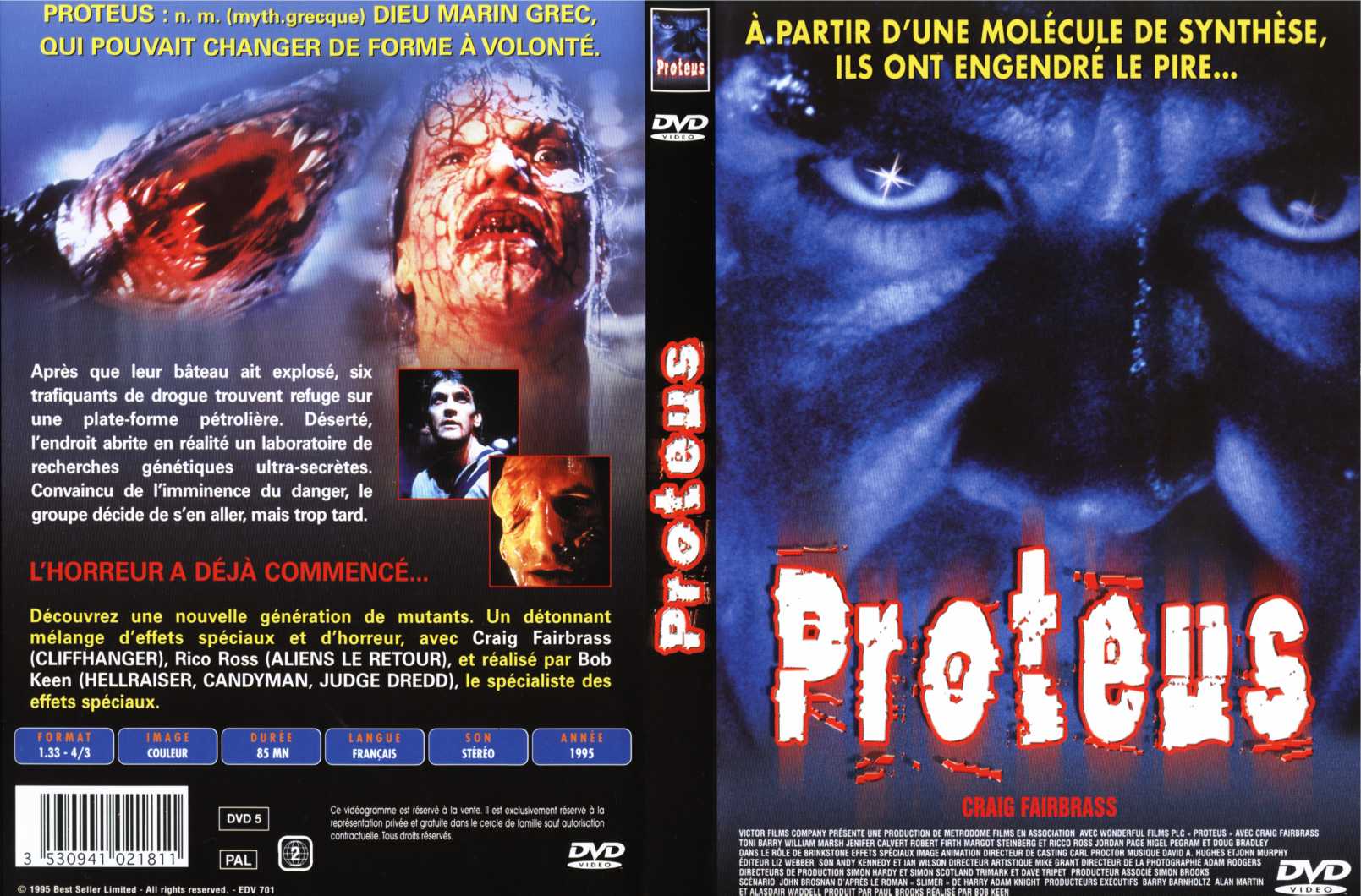 Jaquette DVD Proteus