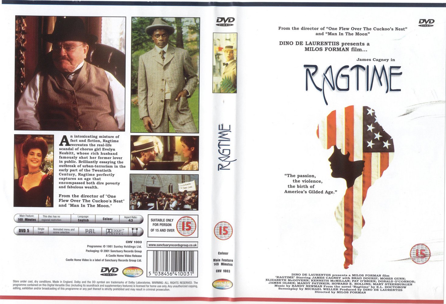 Jaquette DVD Ragtime
