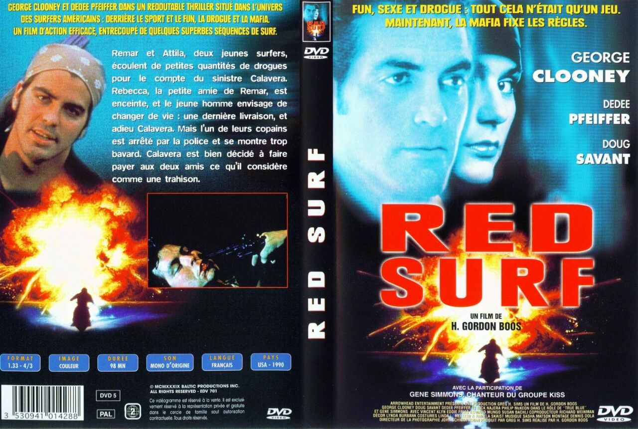 Jaquette DVD Red Surf