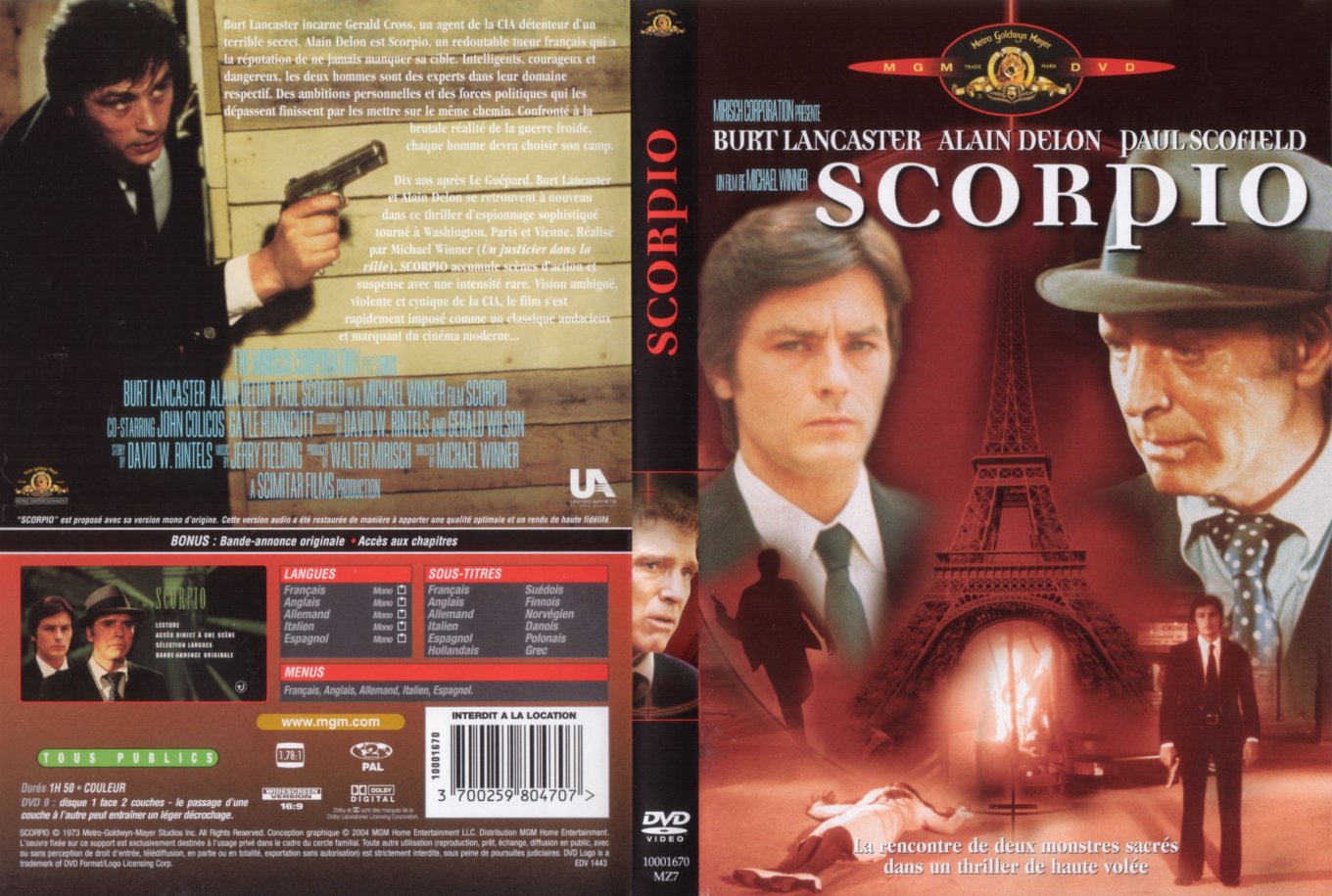 Jaquette DVD Scorpio