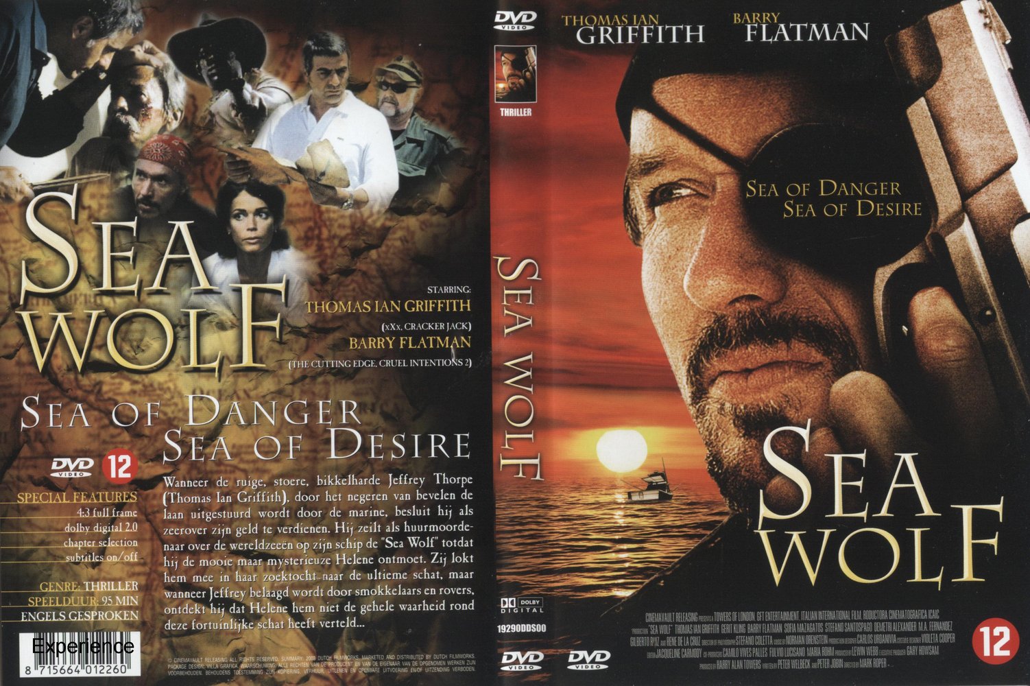 Jaquette DVD Sea wolf