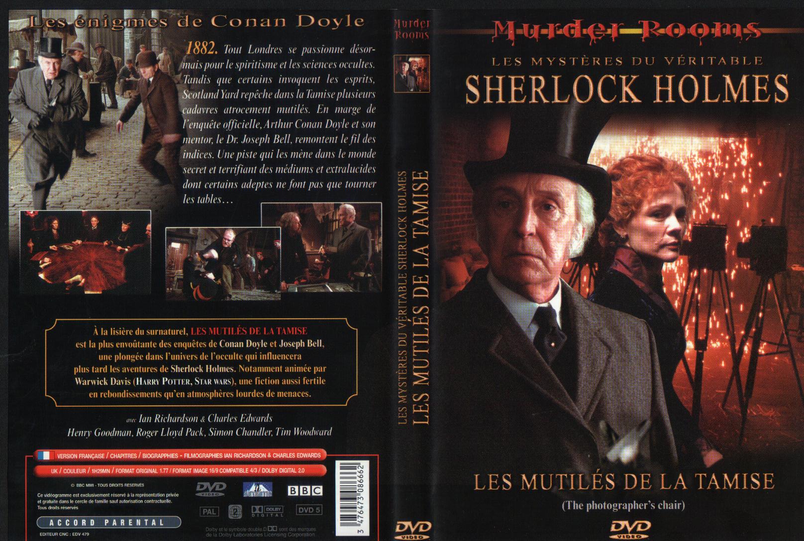 Jaquette DVD Sherlock Holmes - les mutils de la tamise