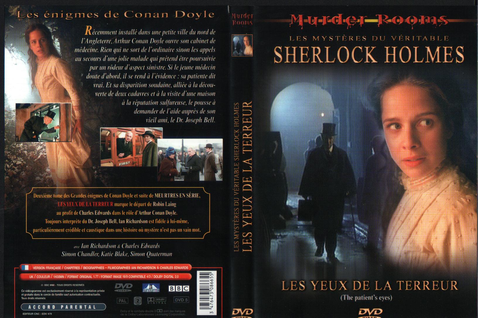 Jaquette DVD Sherlock Holmes - les yeux de la terreur