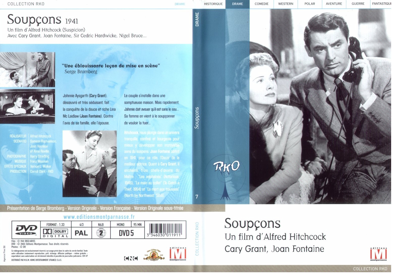 Jaquette DVD Soupcons v2
