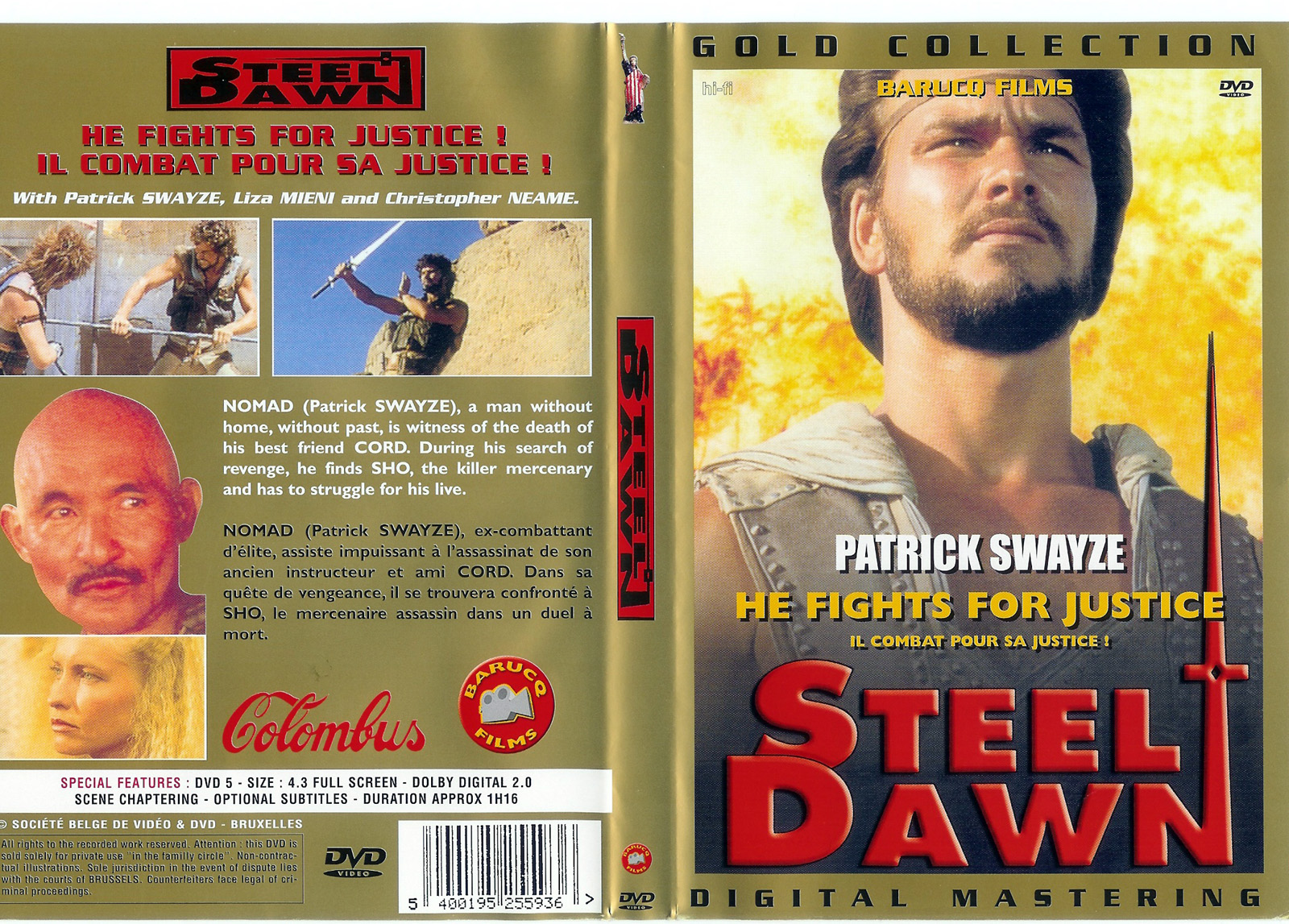 Jaquette DVD Steel Dawn