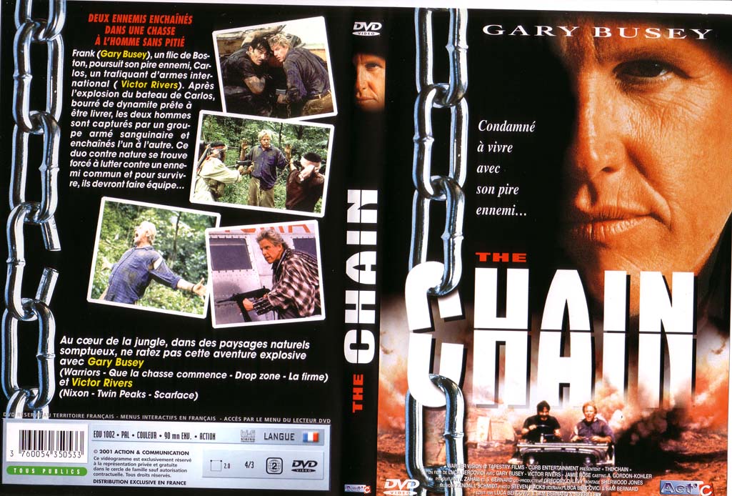 Jaquette DVD The chain