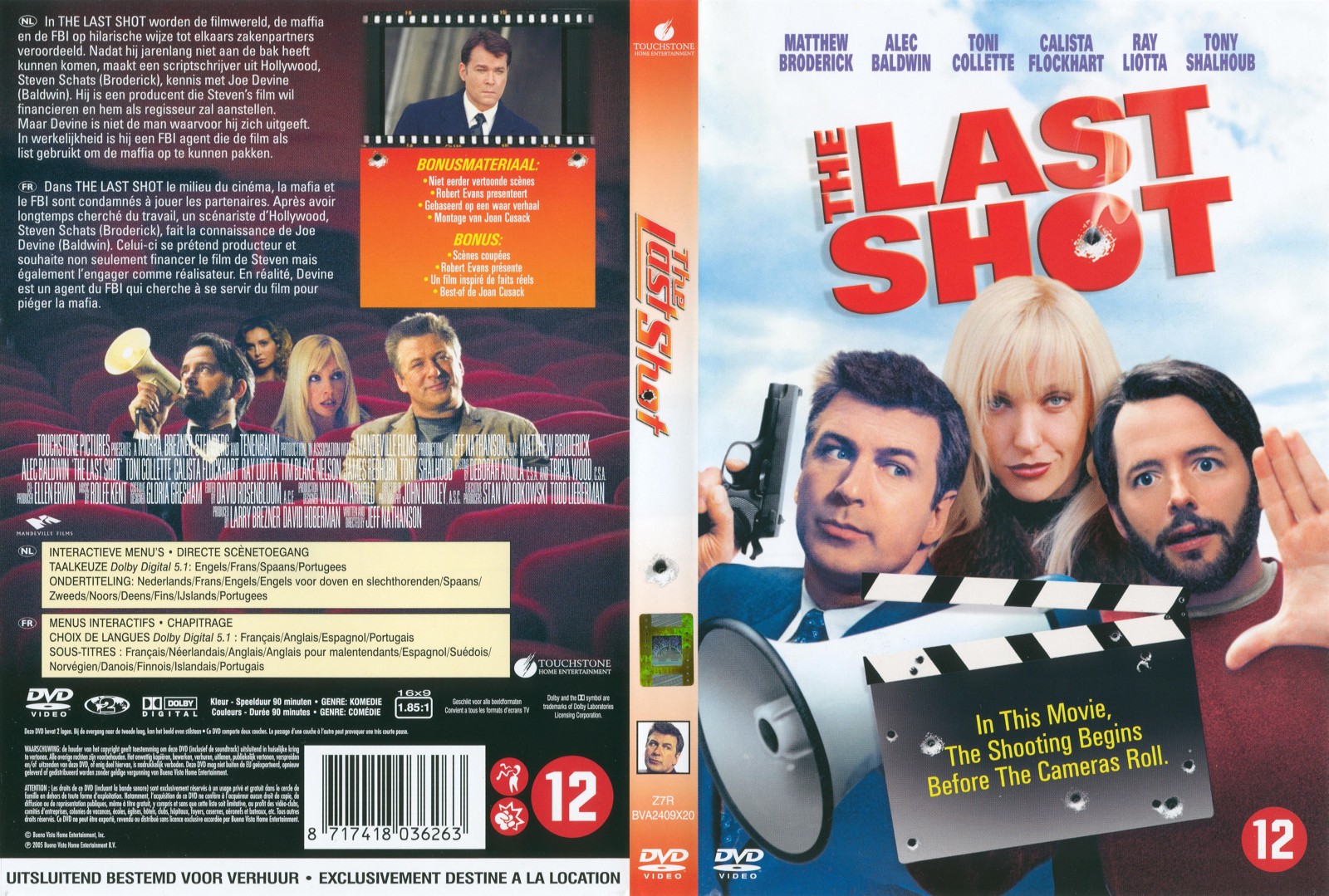 Jaquette DVD The last shot