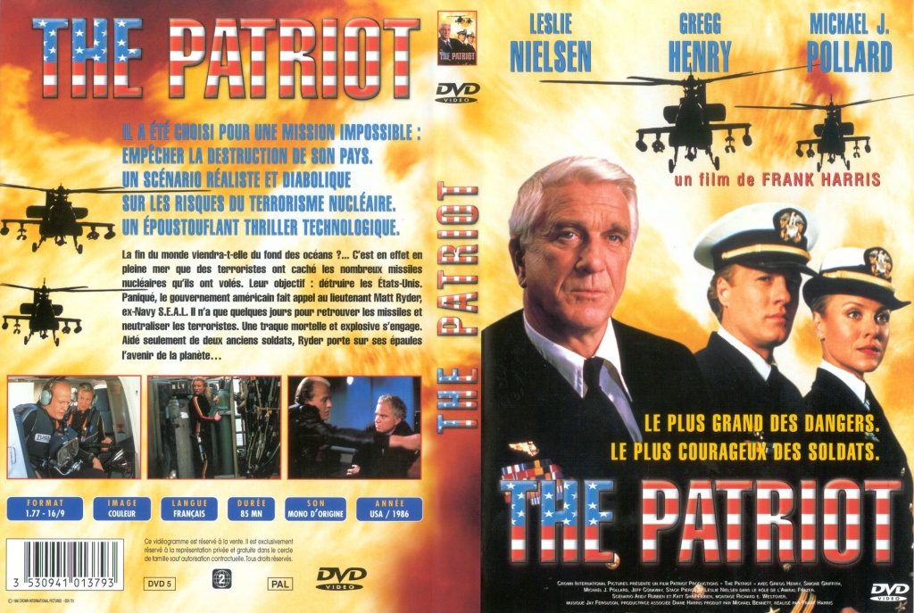 Jaquette DVD The patriot (Leslie Nielsen)