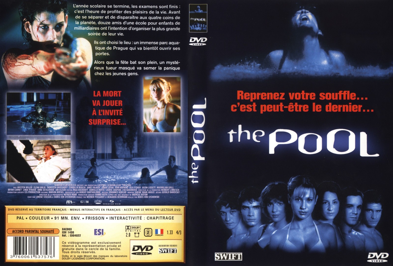 Jaquette DVD The pool