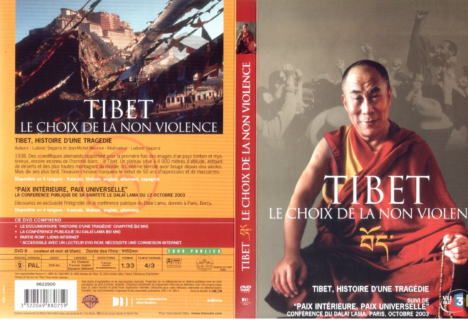 Jaquette DVD Tibet