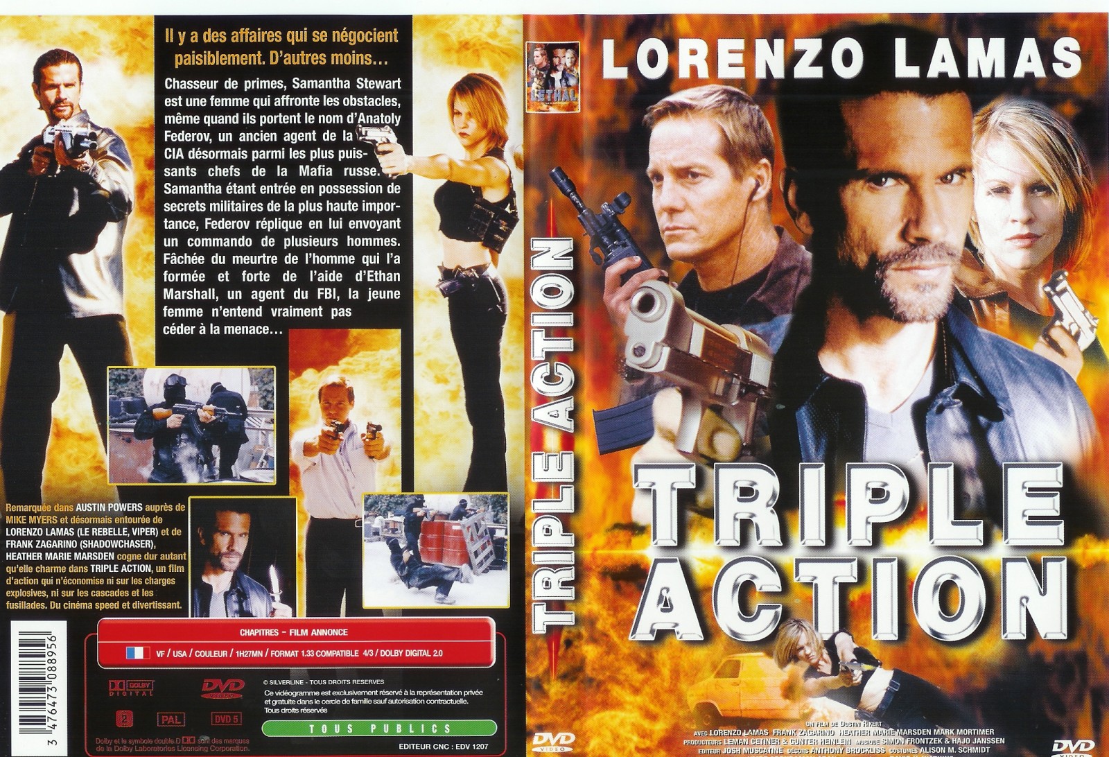 Jaquette DVD Triple action