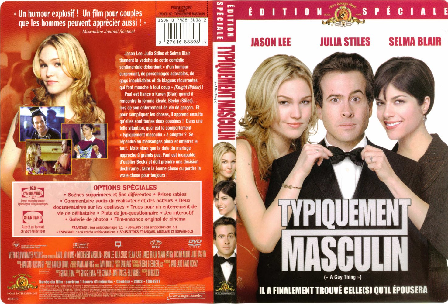 Jaquette DVD Typiquement masculin