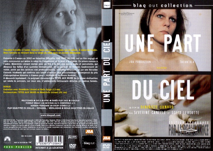 Jaquette DVD Une part du ciel