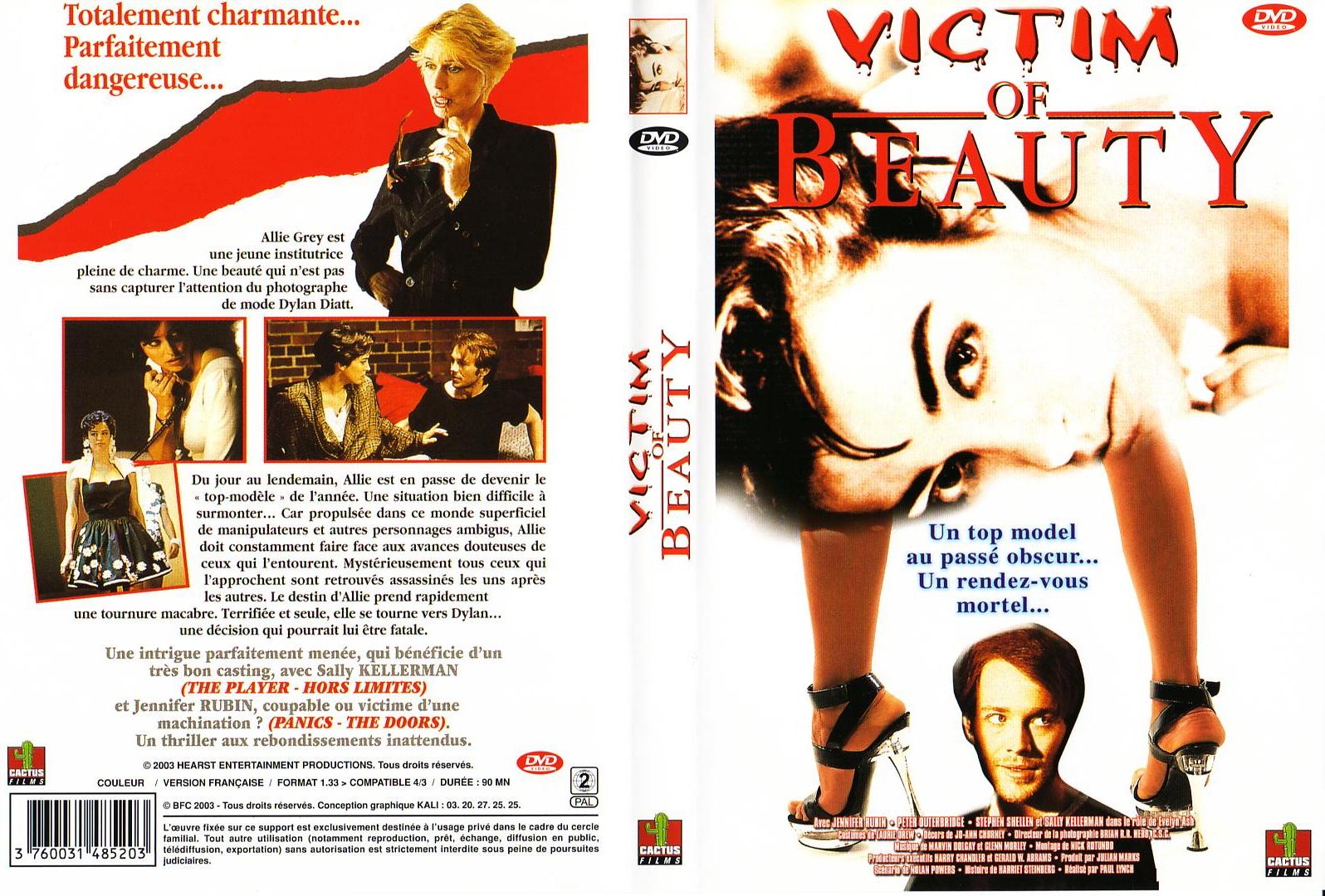 Jaquette DVD Victim of beauty
