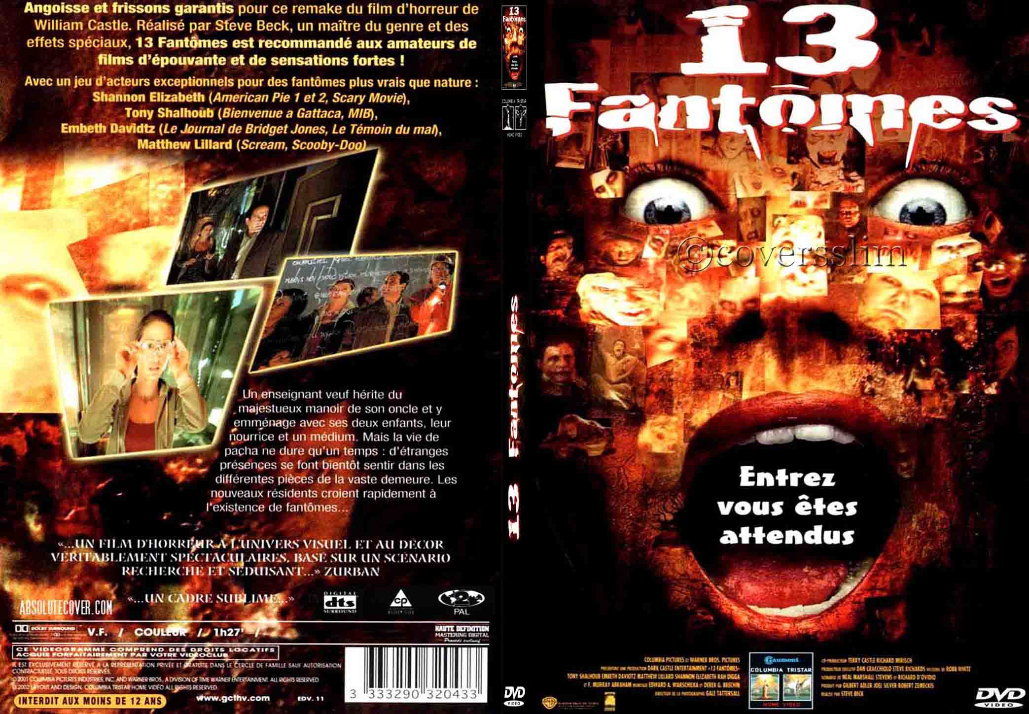 Jaquette DVD 13 Fantomes - SLIM