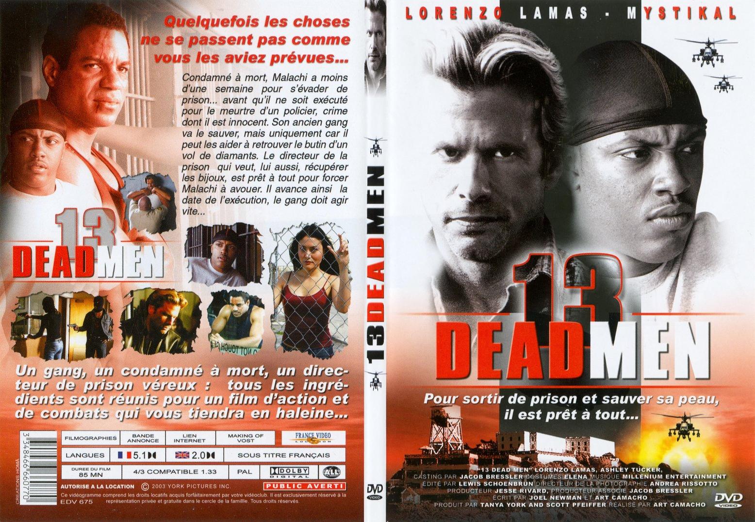 Jaquette DVD 13 dead men - SLIM