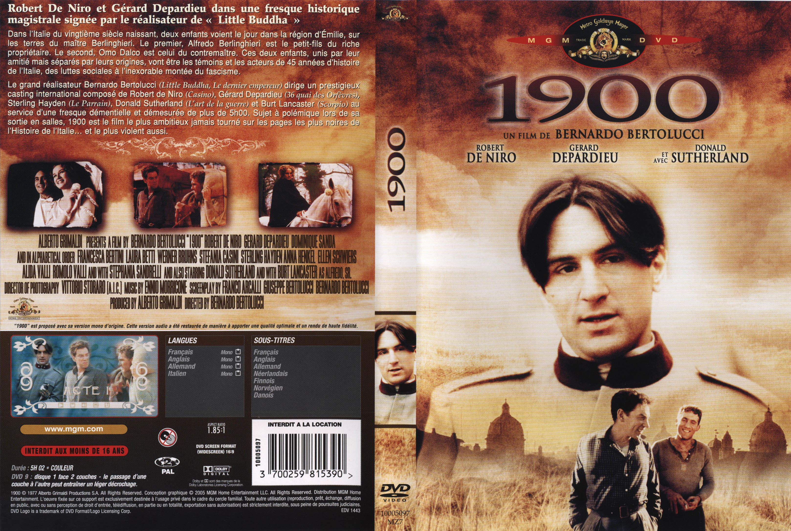 Jaquette DVD 1900