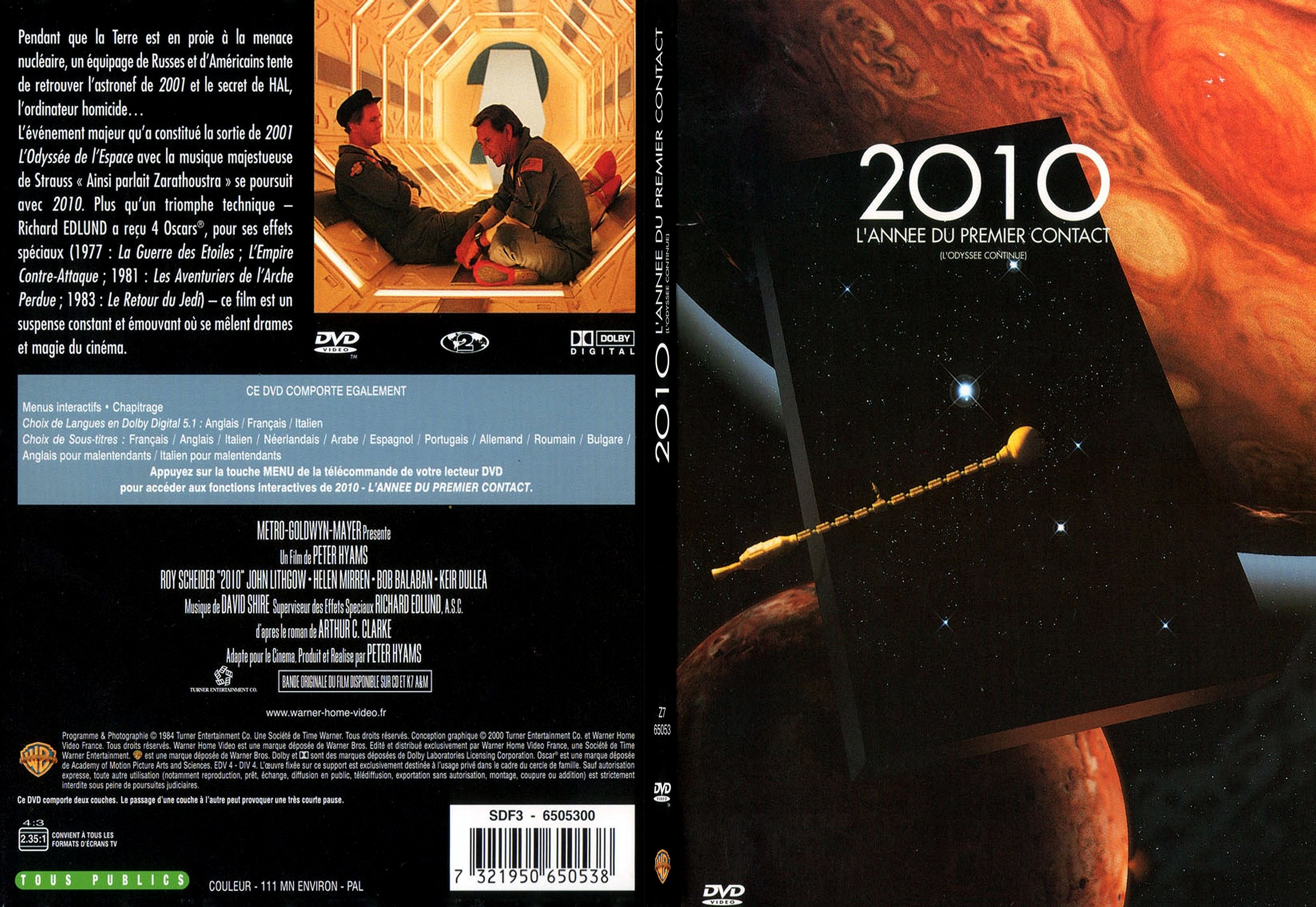 Jaquette DVD 2010 l